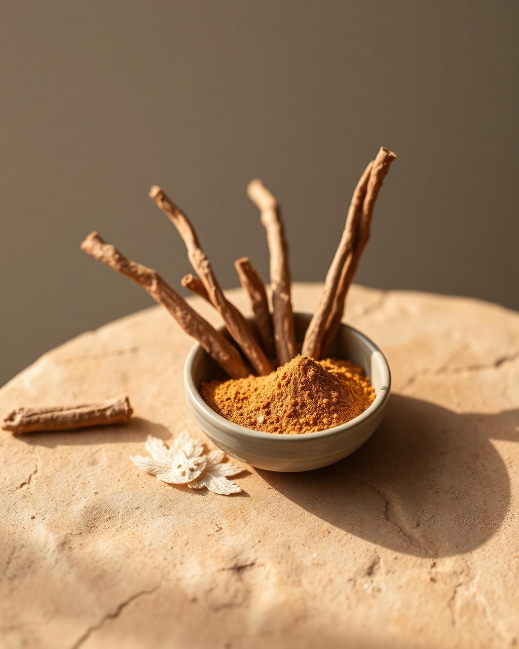Licorice root (Glycyrrhiza glabra)